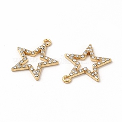 Подвески из сплава и страза&nbsp;PALLOY-I217-19G