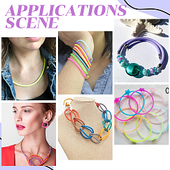 1 рулон полой трубы ПВХ трубчатый синтетический резиновый шнур&nbsp;RCOR-CP0001-01C