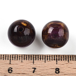 Бусины из cмолы X1-RESI-YW0004-28C-10