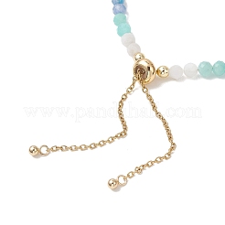 Armbänder aus natürlichen und synthetischen Edelsteinen und Nuggets&nbsp;BJEW-JB13260-01