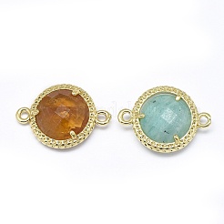 Соединители звеньев из натуральных / синтетических драгоценных камней&nbsp;G-L516-58G