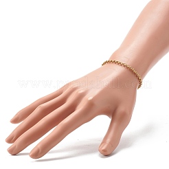 Браслеты-цепочки Rolo из нержавеющей стали 304 BJEW-JB06447-03