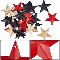 30 шт. 3 цвета железные подвески&nbsp;IFIN-GF0001-47C