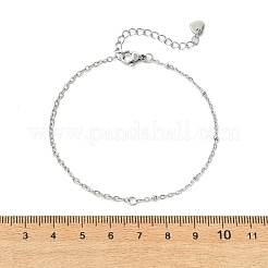 Bracelets en acier inoxydable 304&nbsp;BJEW-JB14160-02