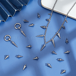 50 шт. подвески из нержавеющей стали 304&nbsp;STAS-BBC0009-09