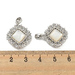 Латунные подвески из ракушек KK-G490-39P