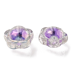 УФ-покрытие радужными переливающимися акриловыми бусинами OACR-A014-03B