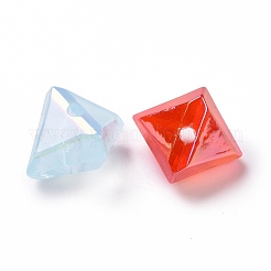 Прозрачные акриловые желейные бусины OACR-P011-05C