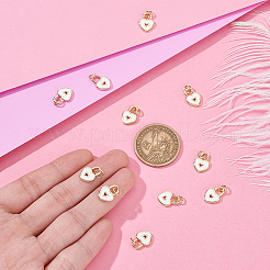 Кулоны с эмалью из латуни&nbsp;KK-GA0002-27