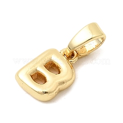 Ciondoli con lettere in ottone&nbsp;KK-G554-22G-B