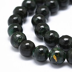 Бусины из натурального фуксита G-O201A-09A