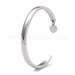 Bracelets manchettes en acier inoxydable 304 résistant au ternissement&nbsp;STAS-C023-01