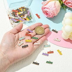 80шт 8 цвета сплава эмалевые подвески&nbsp;ENAM-CJ0006-86