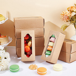 Cassettiere per macaron in cartone&nbsp;CON-WH0086-132A-02