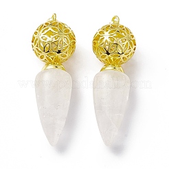 Природный кристалл кварца большие подвески&nbsp;G-H281-07G-10