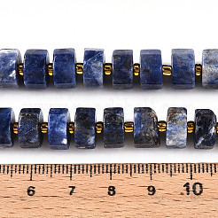 Природный содалит бисер нитей G-T140-26