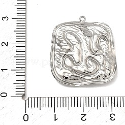 Zweifarbige Anhänger aus 304 Edelstahl&nbsp;STAS-K322-18D-GP