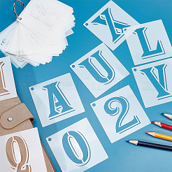 42шт 42 стиля трафарет для рисования домашних животных DIY-WH0349-16