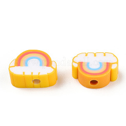 Perline polimero argilla fatto a mano&nbsp;CLAY-TAC0006-01A