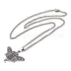 201 кулон из нержавеющей стали с эмалью для женщин и мужчин NJEW-G123-11P