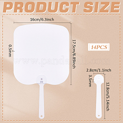 Вентиляторные пластиковые заготовки для теплопередачи DIY-WH0580-53