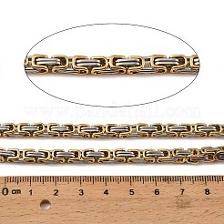 201 chaînes byzantines en acier inoxydable&nbsp;SA-E001-14GP-05