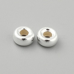 Cuentas de plata esterlina s925&nbsp;STER-WH0019-34C