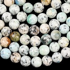 Натуральный камень k2 бусины пряди&nbsp;G-K405-B02-6mm