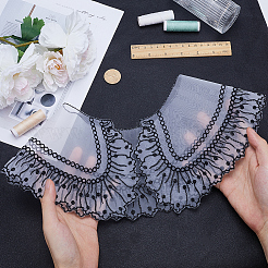 Воротник из полиэстера с вышивкой AJEW-WH0165-75