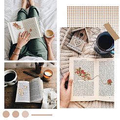 2 шт. 2 стиля закладки из цинкового сплава с эмалью AJEW-CP0003-98C