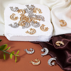 Подвески из сплава 50шт 2 цветов&nbsp;FIND-TA0004-31