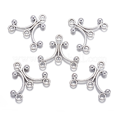 Composants de lustre de style tibétain&nbsp;TIBEP-A12169-AS-FF