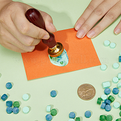 100шт восьмиугольные частицы сургуча DIY-CP0009-38