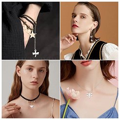 200 шт. 10 стиля 201 подвески из нержавеющей стали STAS-SC0002-87