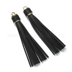 Пу кожа кисточка большие подвески FIND-WH0111-235