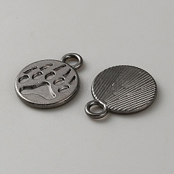 Сплавочные подвески тибетского стиля&nbsp;PALLOY-WH0048-03B