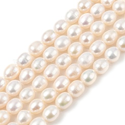 Нити из натурального культивированного пресноводного жемчуга PEAR-I007-01D-01A