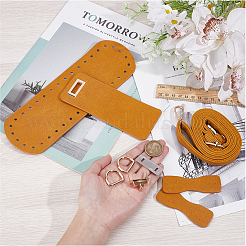 1 сумка для самостоятельной сборки овальной многофункциональной сумки из искусственной кожи через плечо/через плечо&nbsp;DIY-CL0001-20