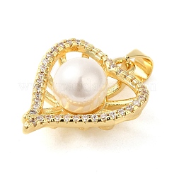 Стойки обшивки латунь микро проложить Циркон подвеску KK-P241-07G