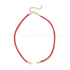 3 шт. 3-цветный круглый нейлоновый витой шнур 3 мм для изготовления ожерелий&nbsp;AJEW-JB01469