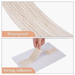 Самоклеящаяся бумага из ПВХ с текстурой дерева DIY-WH0632-19B-01