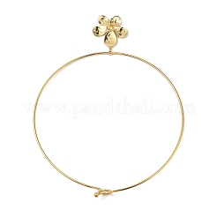 Латунное ожерелье с подвесками BJEW-Q350-07A-G