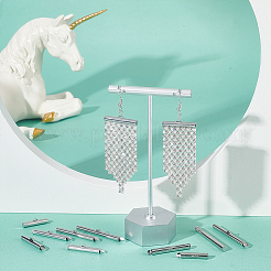 100 шт. 5 стиля 304 нержавеющая сталь скользящая застежка на конце трубки STAS-UN0060-24P-02