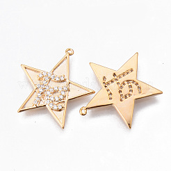 Кулоны вера из латуни с прозрачным кубическим цирконием&nbsp;KK-N232-177G-NF