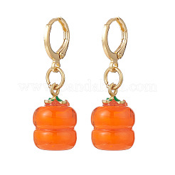 Подвески с фруктами ручной работы лэмпворк серьги с подвесками&nbsp;EJEW-JE05123