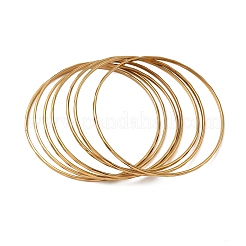 7 шт. браслетов из нержавеющей стали 304 для женщин&nbsp;BJEW-C132-05G