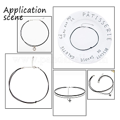 Концы шнура со складным зажимом из нержавеющей стали 304&nbsp;STAS-UN0007-90P