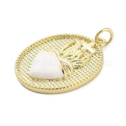 Латунь эмаль подвески KK-H527-01C-G02