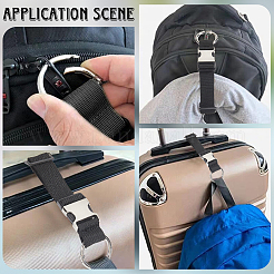 Регулируемые ремни для багажа из полипропилена&nbsp;AJEW-WH20017-06A