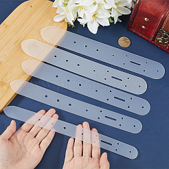 5 Stück PVC-Kunststoff-Gürtellochschablonen&nbsp;TOOL-CY0001-03